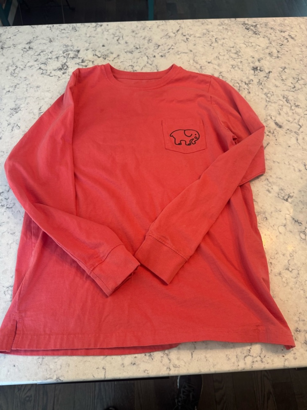 Ivory Ella Coral  Long sleeved Crewneck Tee
Women’s Small